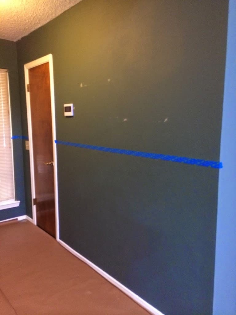 diy board and batten wainscoting 3