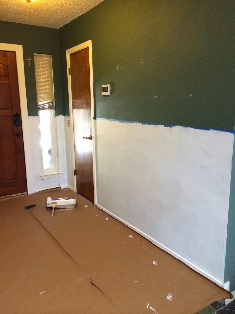 diy board and batten wainscoting 4