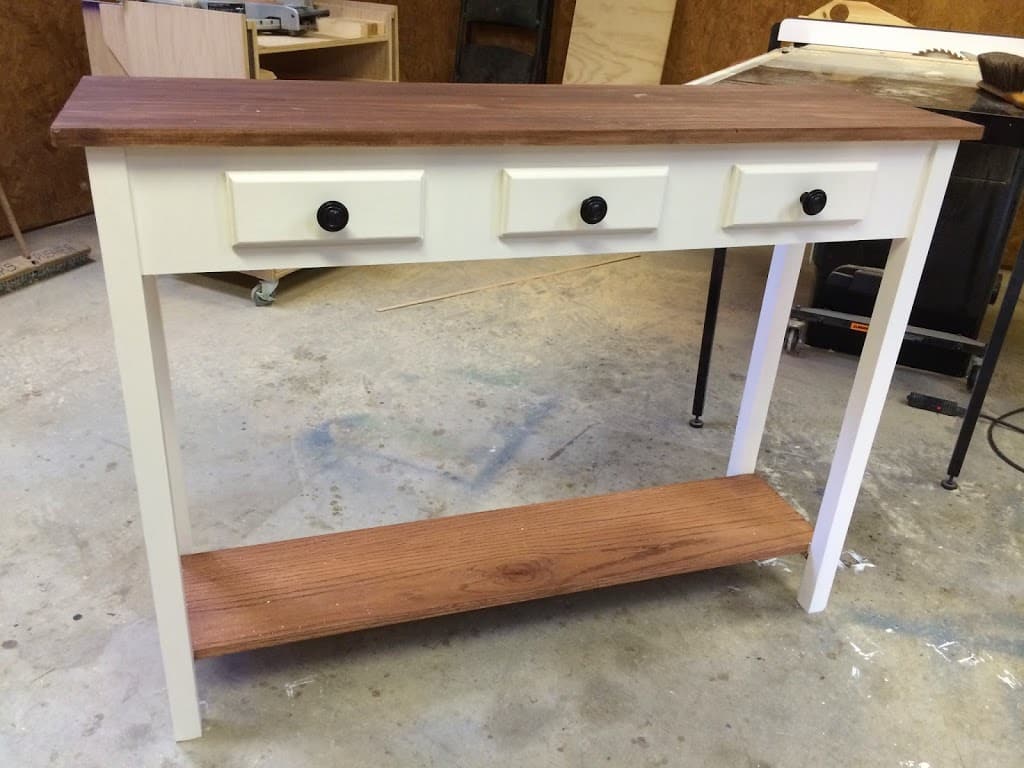 diy entryway table 1