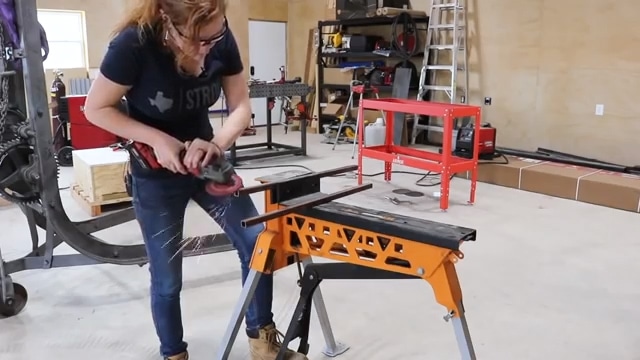 diy live edge side table 9