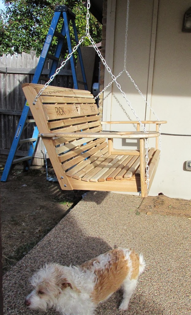 diy porch swing 37