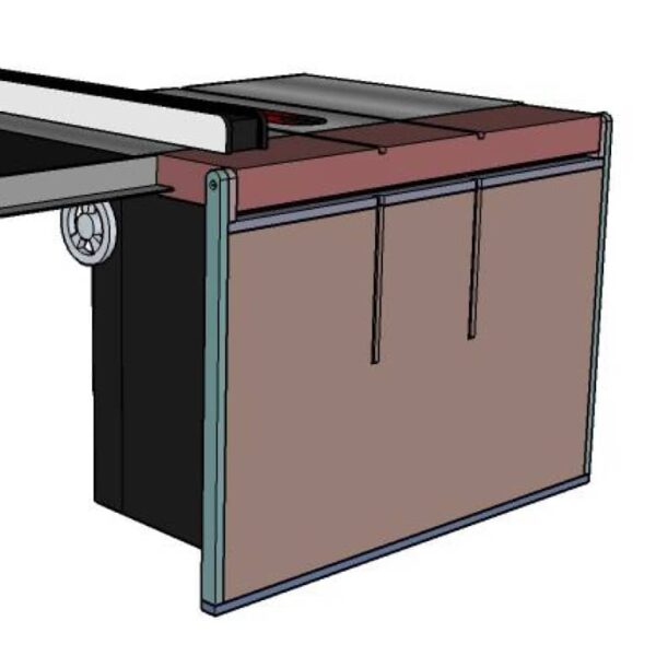 folding table saw outfeed table plans