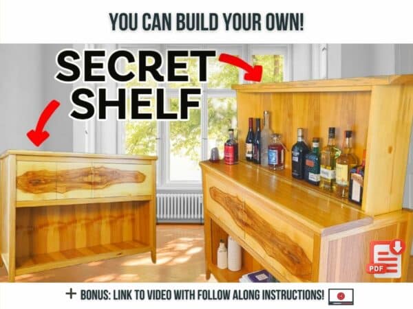 how to build a liquor cabinet