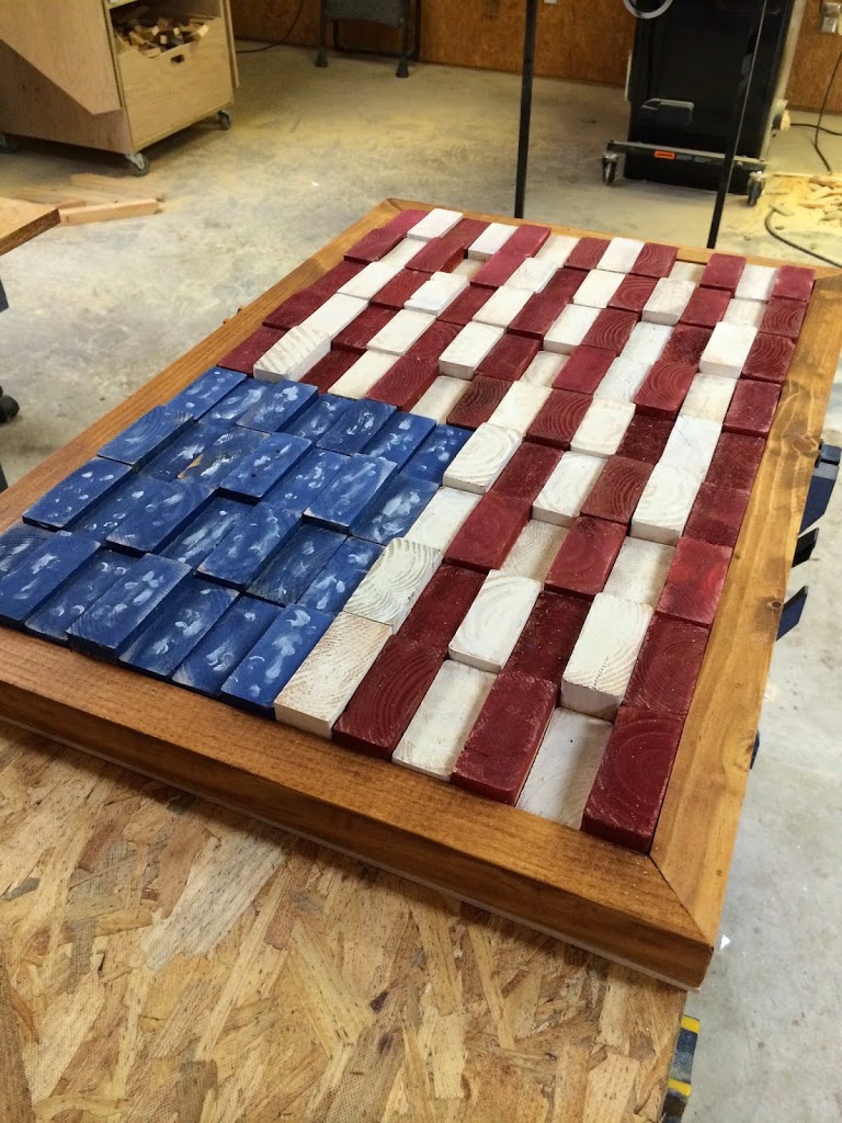 how to turn scrap wood into flag 2