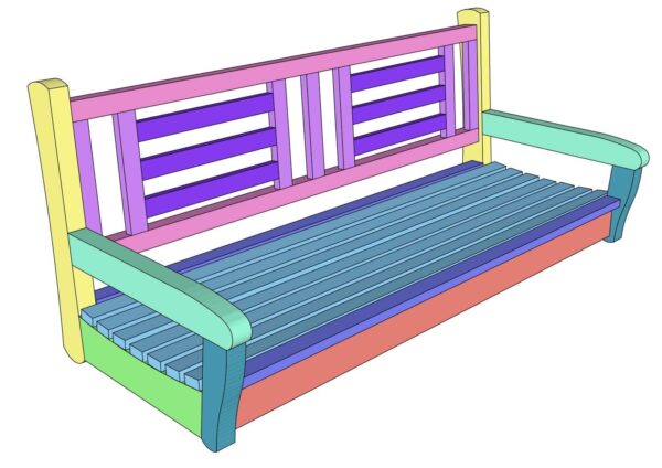 Country Porch Swing Templates