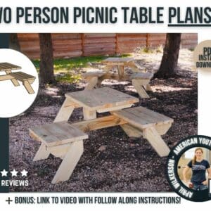 Two Person Picnic Table Plans