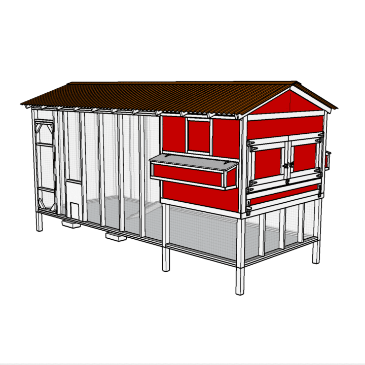 Large Chicken Coop Plans