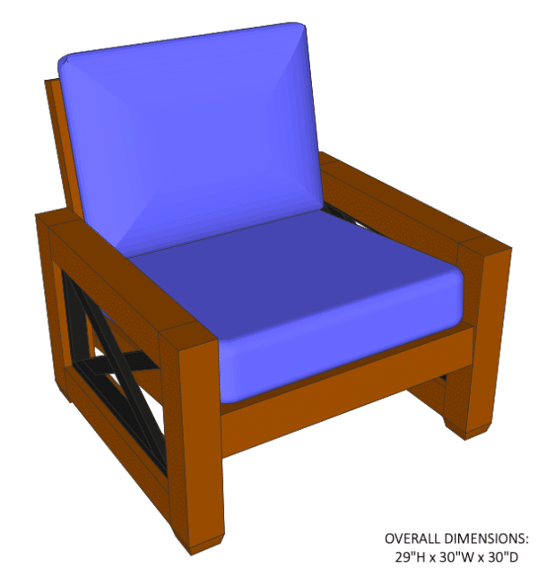 Modern Patio Chair | Wilker Do's