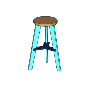 spoke stool feature
